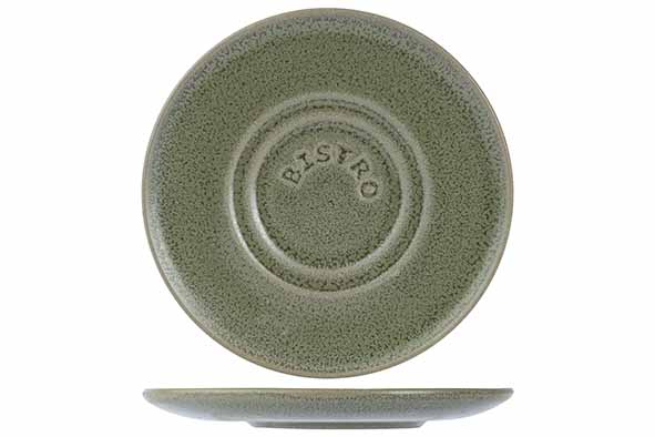 Блюдце d 13,5 см h 0,8 см, Bistro Thyme Green