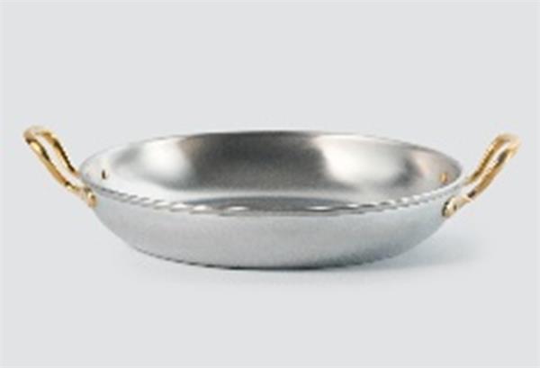 Сковорода 19x3,5 см с двумя ручками 