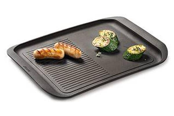 Гриль W 30 см L 22,5 см h 2 см, литой алюминий, Grill