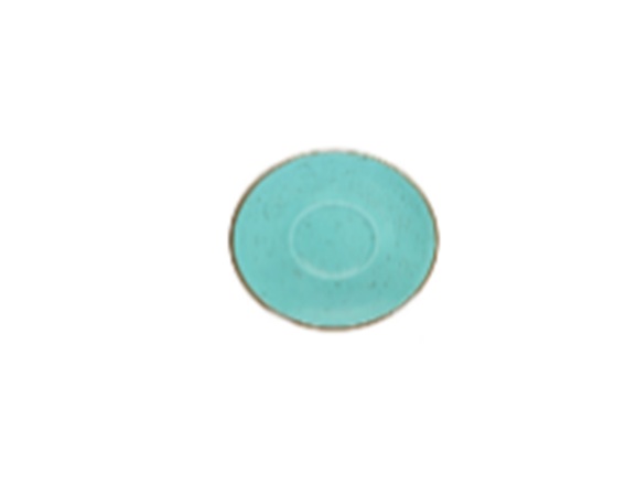 Блюдце для чайной чашки 14 см (к чашке 328620) цвет бирюзовый Seasons