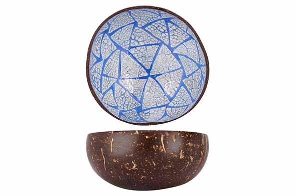 Чаша декоративная BLUE / EGGSHELL D14CM