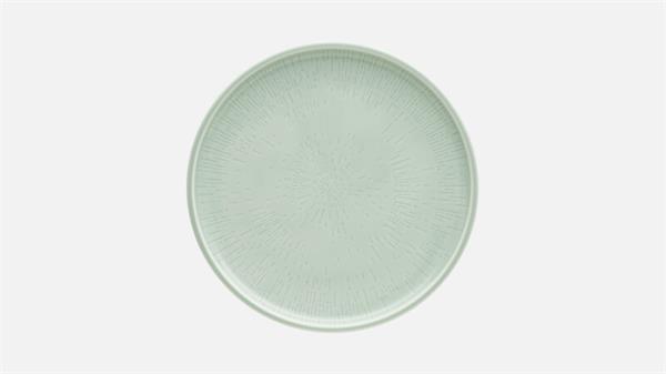 Тарелка мелкая d 23,9 см, h 2,4 см, FROST, Shiro Glaze