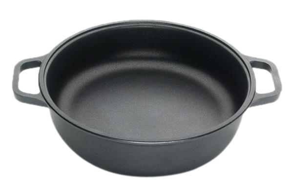 Кастрюля 3 л , d 28 см L 7,5 см, литой алюминий, Grand Gourmet