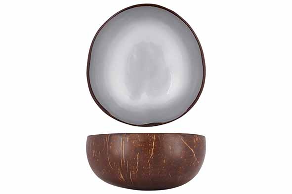 Чаша декоративная METALLIC SILVER PAINT D14CM