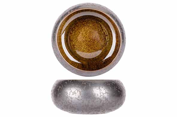 Салатник с закругленным бортом d 14,5 см h 8 см, Elements Mineral