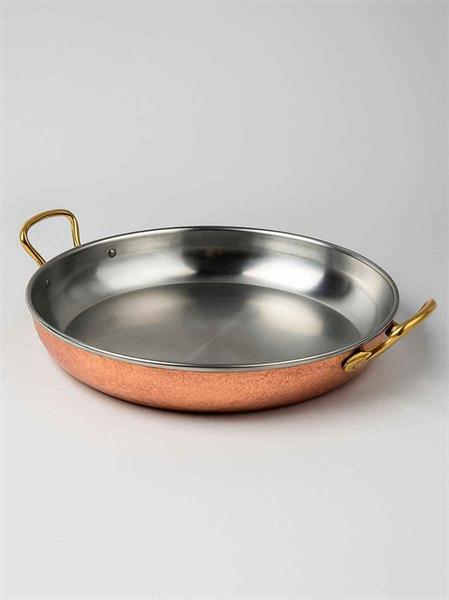 Сковорода 23х4,5 см с двумя ручками 