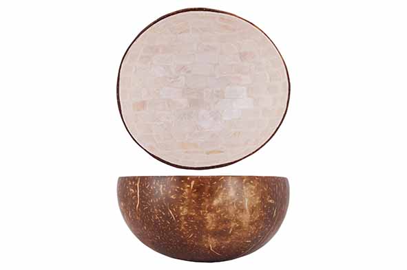 Чаша декоративная WHITE MOSAIC D14CM