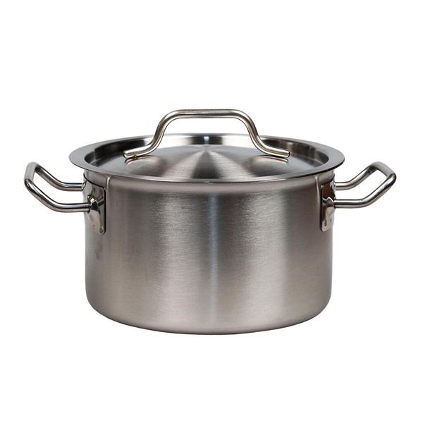 Кастрюля 1,9 л, 16*9,5 см с крышкой нерж. P.L. Proff Cuisine