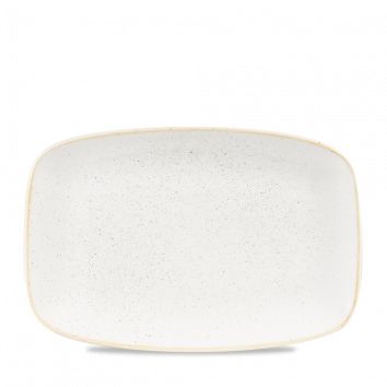 Блюдо прямоугольное CHEFS 30х19,9см, без борта, Stonecast, цвет Barley White