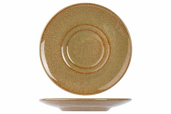 Блюдце d 13,5 см h 0,8 см, Bistro Mustard Yellow