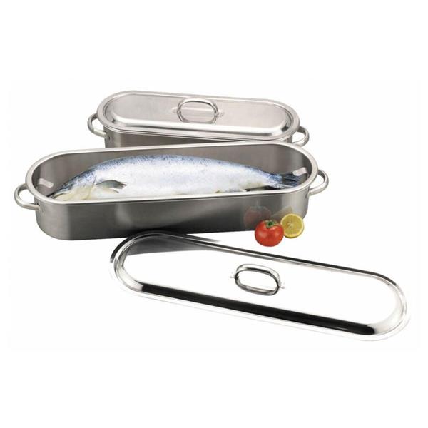 Котел для рыбы 8,9 л, 60*16*11,5 см с паровой вставкой, нерж., P.L. Proff Cuisine