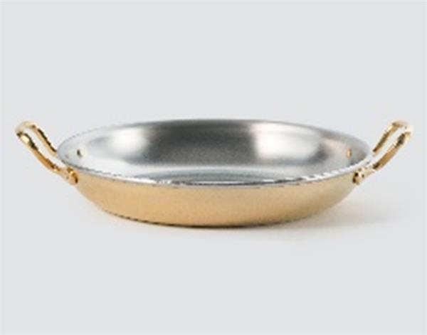 Сковорода 19x3,5 см с двумя ручками 