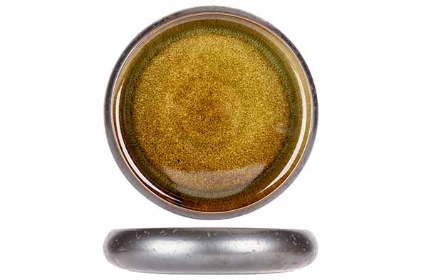 Тарелка с закругленным бортом d 24 см h 4,9 см, Elements Mineral