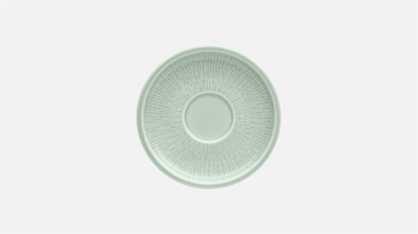 Блюдце для чашки d 12,7 см, h 1,8 см, FROST, Shiro Glaze