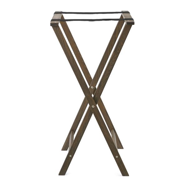 Подставка для подносов напольная орех (триджек)