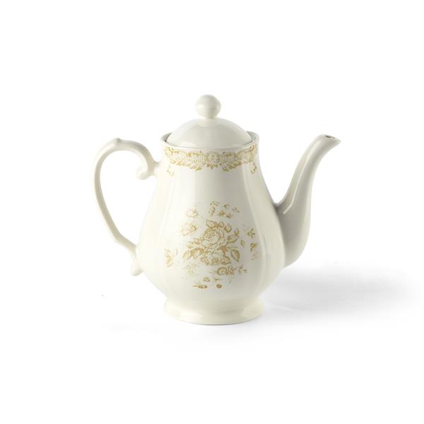 Чайник с крышкой 965 мл H 19,5 см, цвет декора