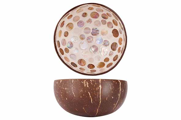 Чаша декоративная BROWN PEARL D14CM