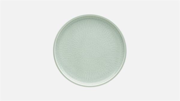 Тарелка мелкая d 21 см, h 2,3 см, FROST, Shiro Glaze