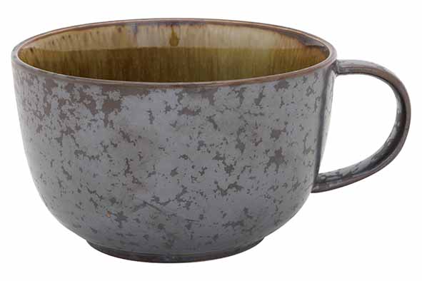 Суповая чашка с ручкой/ кружка 500 мл, d 12,5 см h 8 см, Elements Mineral
