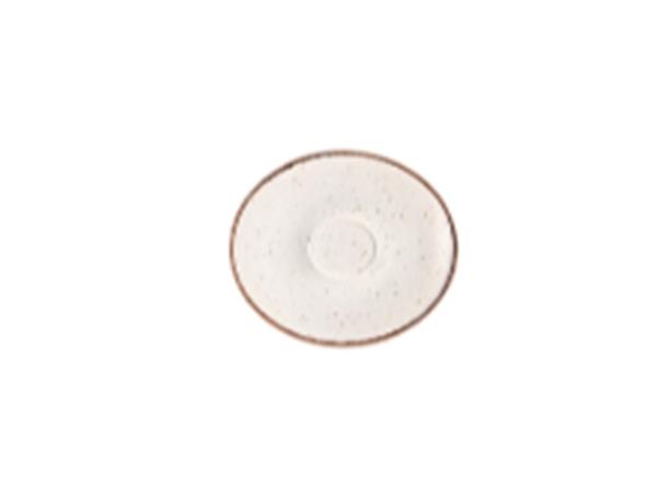 Блюдце для чашки кофейной 12 см (к чашке 31CA09) цвет бежевый Seasons