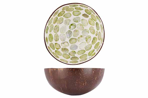 Чаша декоративная GREEN PEARL D14CM