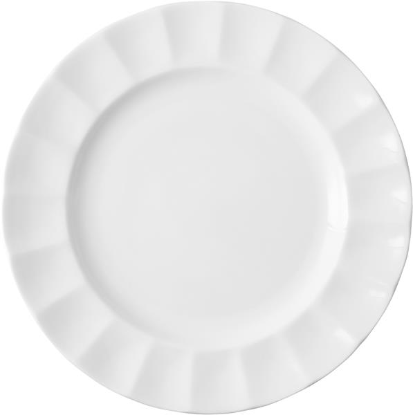 Тарелка с римом d 27 см h 2,5, Bone China, Blyss