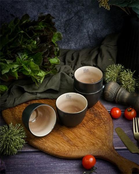 Набор чашек без ручки Cosy & Trendy Laguna Old Rose, 100 мл.,,керамика