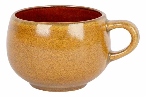 Чашка 100 мл, d 6 см h 4,8 см, Elements Mustard