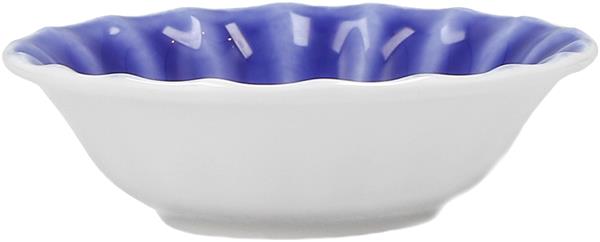 Соусник 50 мл, d 8 см h 2,8 см, Bone China, Blyss Blue