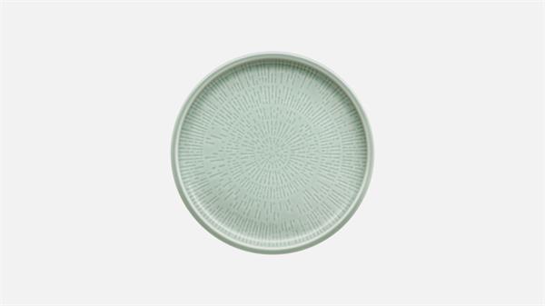 Тарелка мелкая d 16,6 см, h 2 см, FROST, Shiro Glaze