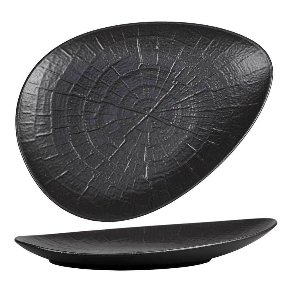 Блюдо Black Raw Stellar для подачи 23,3*31*5 см, P.L. Proff Cuisine