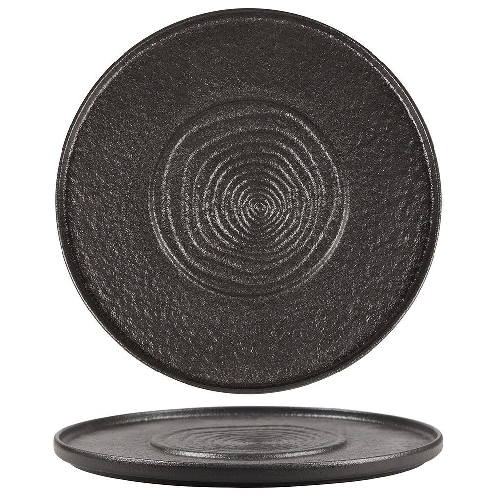 Блюдо Black Raw Steller для подачи d=30 см, h=2 см, P.L. Proff Cuisine