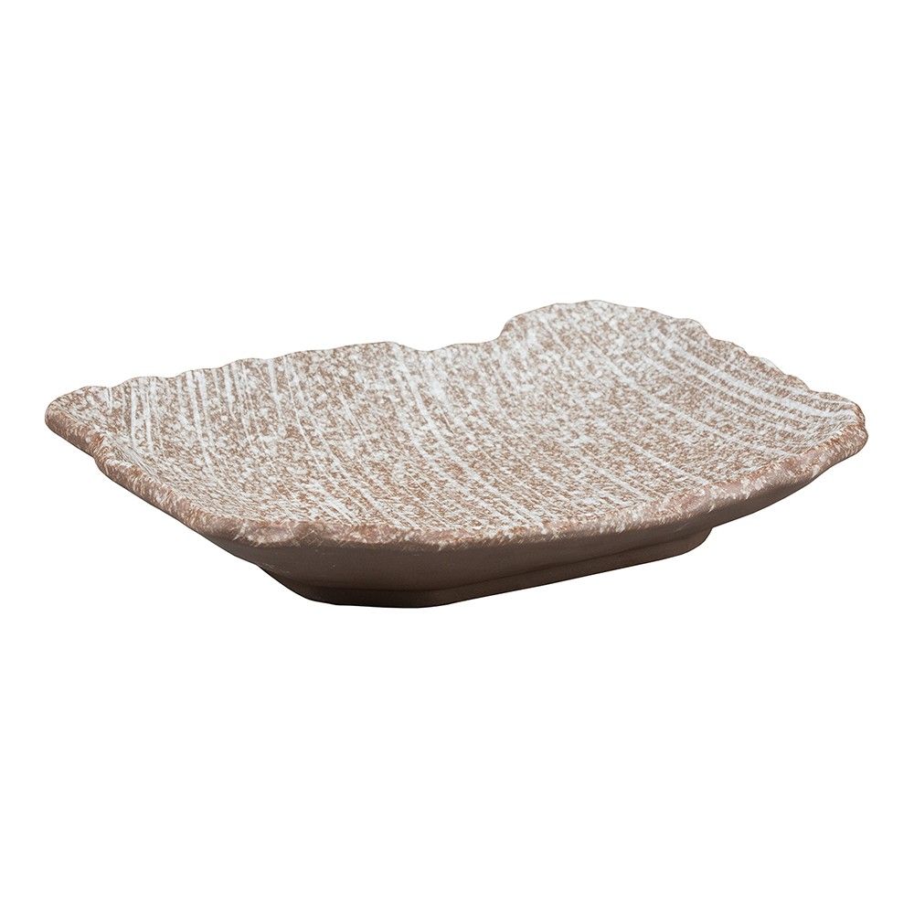 Блюдо для подачи 26*20*4,3 см, Brown Taiga Untouched. P.L. Proff Cuisine