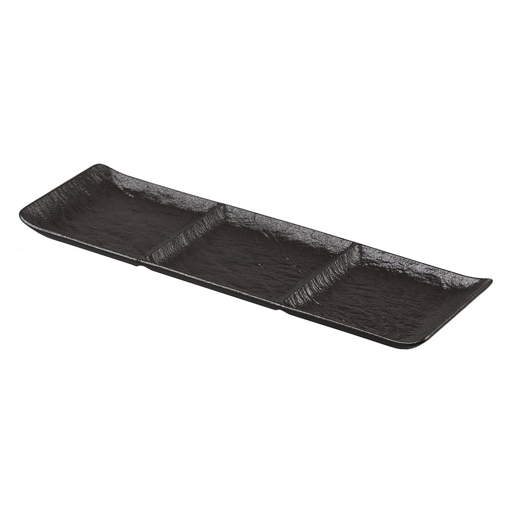 Блюдо для подачи Black Raw Steller 40*13*2,8 см, P.L. Proff Cuisine
