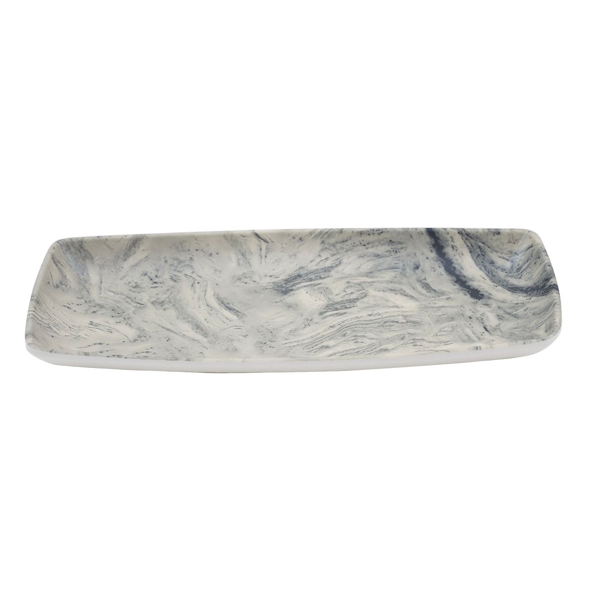 Блюдо меламиновое 24*11*2,6см P.L. STREAMER GREY