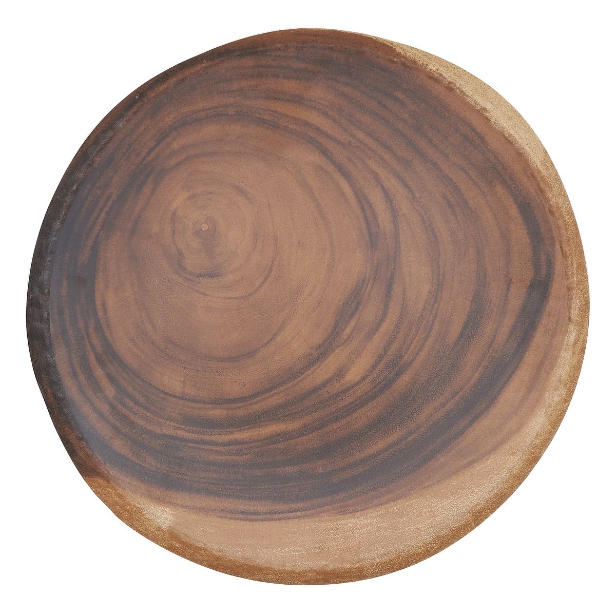 Блюдо,поднос меламиновый 40*40*3.8см P.L.African Wood