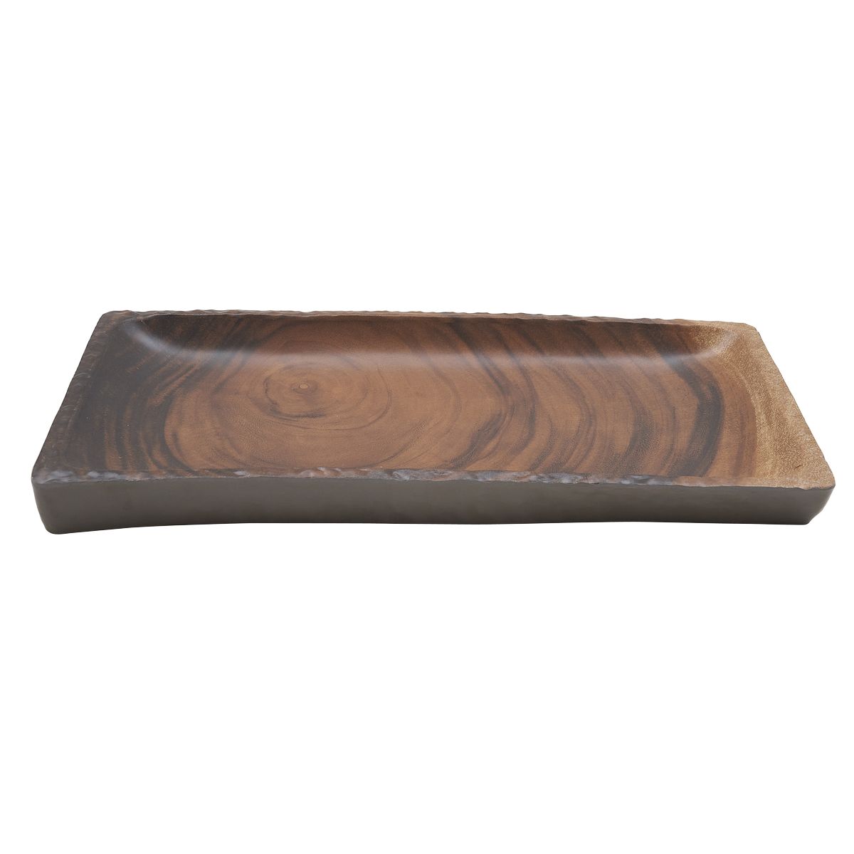 Блюдо,поднос меламиновый 45.7*22.9*3.8см P.L.African Wood