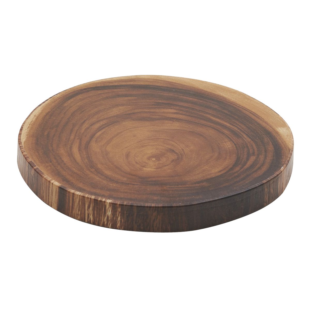 Блюдо,поднос меламиновый d=33.5см, h=3см P.L.Аfrican wood 2