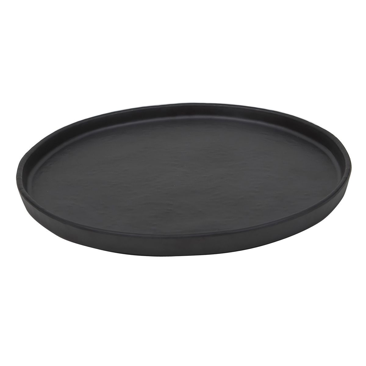 Блюдо,тарелка меламиновая 27*2см P.L. BLACK FINISH