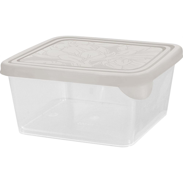 Контейнер для продуктов прямоуг. 0,9 л. 20,3*14*4,8 см. п/п /1/26/