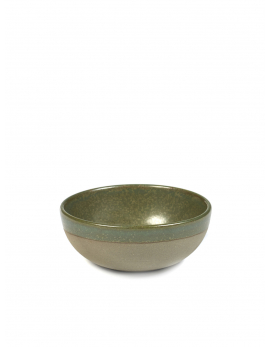 Салатник D11см, H4,5см, цвет GREY/CAMOGREEN