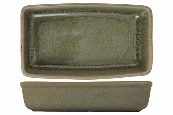 Форма для запекания 700 мл, 21x12,2 см h 4,8 см, Bistro Thyme Green