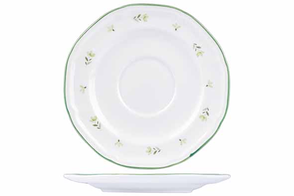 Блюдце d 15,4 см для чашки на 280 мл