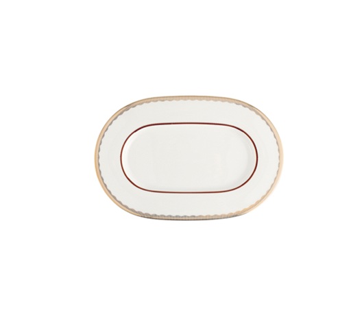 Блюдо овальное 27 см, Rosehip