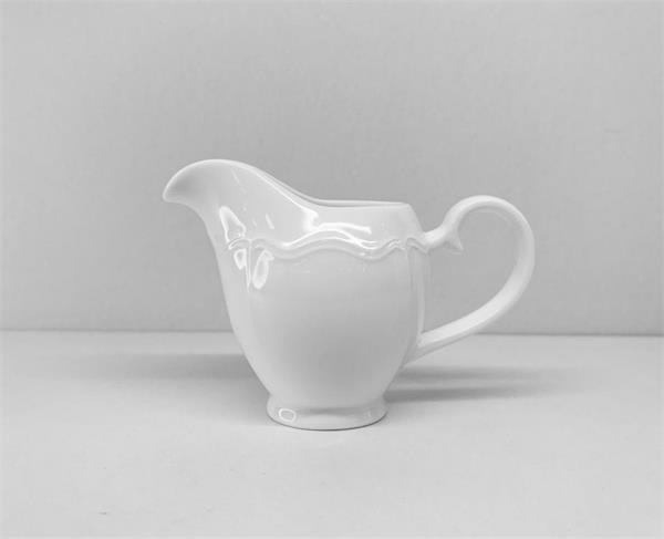 Молочник с ручкой 140 мл, 12,6x6,4 см h 9 см, фарфор, Grazia