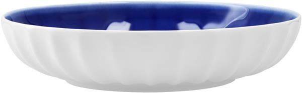 Салатник 550 мл, d 19,5 см h 3,3 см, Bone China, Blyss Blue