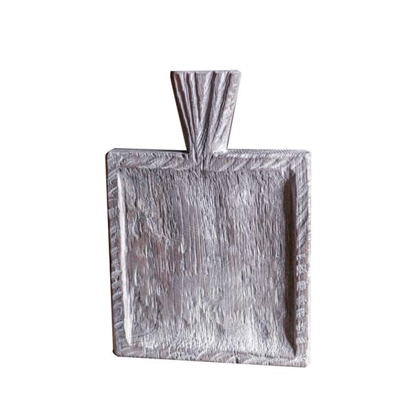 Доска для подачи № 37 26х18 см, дуб, цвет белый