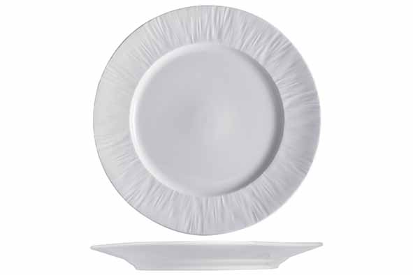 Тарелка мелкая d 27,2 см, Pure White