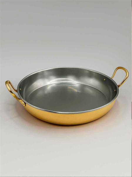 Сковорода 23х4,5 см с двумя ручками 