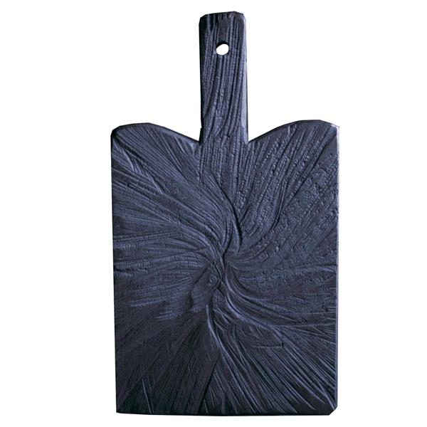 Доска для подачи № 0114 35х19 см, дуб, цвет чёрный